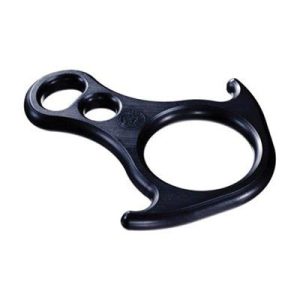 SMC  Aluminum Rescue 8 Descender - Black