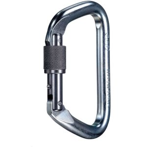 SMC NFPA Large Alloy Steel D Carabiner - Screw Locking (NFPA)