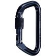 SMC NFPA Large Heat-Treated Alloy Steel D Carabiner - Screw Locking (NFPA)