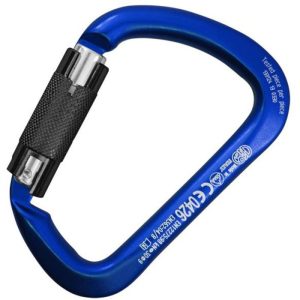 Kong X-Large ALU Auto Block Carabiner - 3-Stage Locking - Blue