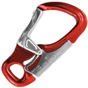 Kong Tango Double Gate Carabiner - Red