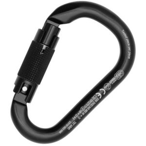 Kong HMS Napik Auto Block Carabiner - 3-Stage Locking - Black