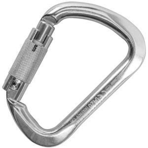 Kong X-Large ALU Auto Block Carabiner - 3-Stage Locking - Polished