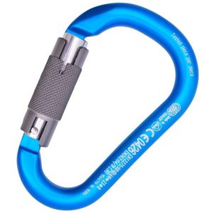 Kong HMS Napik Auto Block Carabiner - 3-Stage Locking - Blue
