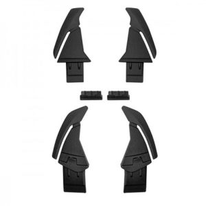 KASK Zenith X Lamp Clips/Slot Cap, 4pc - Black