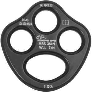 DMM X-Small Bat Rigging Plate - Matte Gray
