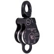 Rock Exotica P51 D-B Omni-Block 1.5" Swivel Double Pulley (Black)