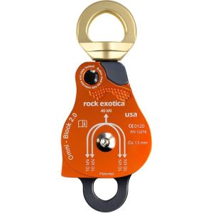 Rock Exotica P53 D Omni-Block 2.0" Swivel Double Pulley