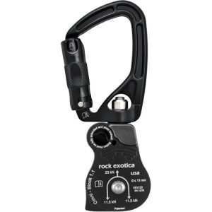 Rock Exotica P54 SB-B Omni-Block 1.1" SwivaBiner Pulley (Black)