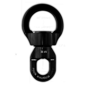 Rock Exotica S2S-B Stainless Steel Swivel (Black)