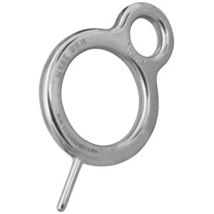 ISC KY004 Keeloc Stainless Steel Ring Key Belay Device