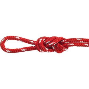 Teufelberger Sta-Set Rigging Rope 1/4" x 300' - Red/White