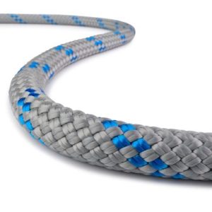 Teufelburger KM G Static Climbing Rope 11mm x 1800' - Gray/Blue