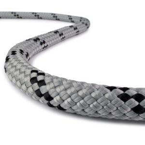 Teufelburger KM G Static Climbing Rope 11mm x 600' - Gray/Black