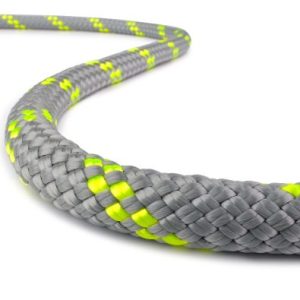 Teufelburger KM G Static Climbing Rope 11mm x 1800' - Gray/Yellow