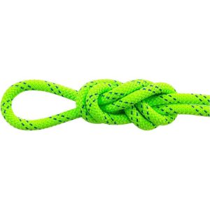 Teufelberger KMIII Static Climbing Rope 7/16" x 600' - Safety Green