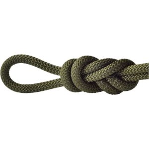Teufelberger KMIII Static Climbing Rope 5/8" x 200' - Olive Drab