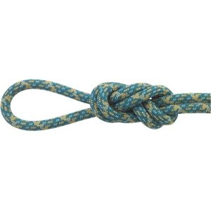 Maxim Unity Dynamic Climbing Rope 5/16" x 100' - Teal/Gold/Light Blue