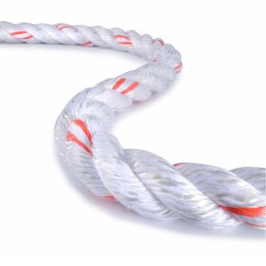 Teufelberger Multiline II Rigging Rope 3/4" x 1200' - White/Orange