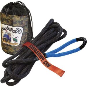 Bubba Rope Lil' Bubba ATV Recovery Rope 1/2" x 20' - Black/Blue