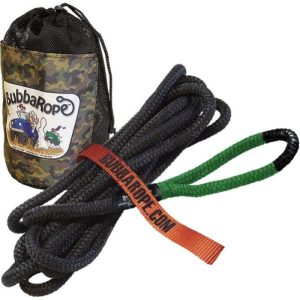 Bubba Rope Lil' Bubba ATV Recovery Rope 1/2" x 20' - Black/Green