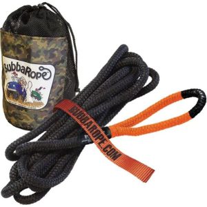 Bubba Rope Lil' Bubba ATV Recovery Rope 1/2" x 20' - Black/Orange
