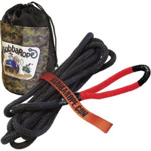 Bubba Rope Lil' Bubba ATV Recovery Rope 1/2" x 20' - Black/Red