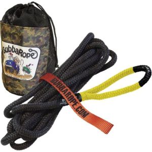 Bubba Rope Lil' Bubba ATV Recovery Rope 1/2" x 20' - Black/Yellow