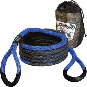 Bubba Rope Sidewinder Xtreme Recovery Rope 5/8" x 20' - Black/Blue