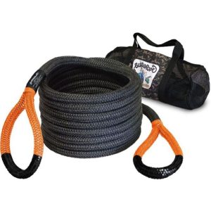 Bubba Rope Power Stretch Recovery Rope 7/8" x 20' - Black/Orange