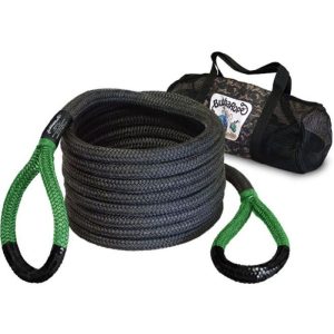 Bubba Rope Power Stretch Recovery Rope 7/8" x 30' - Black/Green