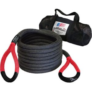 Bubba Rope Power Stretch Recovery Rope 7/8" x 30' - Black/Red