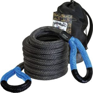 Bubba Rope Jumbo Recovery Rope 1-1/2" x 30' - Black/Blue
