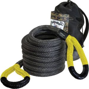 Bubba Rope Jumbo Recovery Rope 1-1/2" x 30' - Black/Yellow