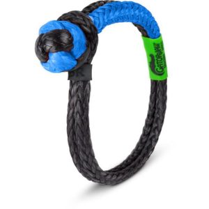 Bubba Rope NexGen PRO Gator-Jaw® Synthetic Soft Shackle 3/8" - Blue/Black