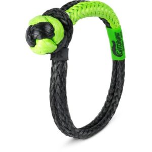 Bubba Rope NexGen PRO Jaw-Jaw Soft® Synthetic Soft Shackle 5/16" - Black/Yellow