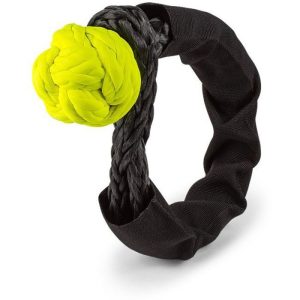 Bubba Rope Mega Gator-Jaw® PRO Synthetic Soft Shackle 5/8" - Black/Yellow