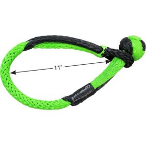 Bubba Rope Mega Gator-Jaw® Synthetic Soft Shackle 5/8" - Black/Green