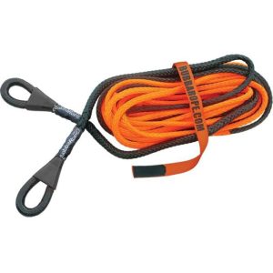 Bubba Rope Winch Line Extension 3/8" x 50' - Black/Orange