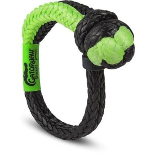 Bubba Rope Nex-Gen PRO Gator-Jaw® Synthetic Soft Shackle 1/2" - Green/Black