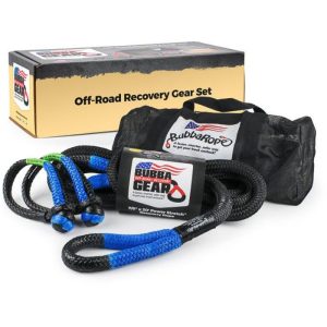 Bubba Off-Road Truck Recovery Gear Set 7/8" x 20' - Black/Blue