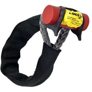 LockJaw Synthetic Shackle with Kevlar Sleeve 4.3 Ton - Bow Width 5"