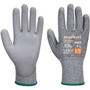 Portwest A622 MR Cut Polyurethane Palm Gloves - Medium