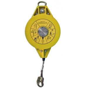 ProPlus 100' Galvanized Cable Self Retracting Lifeline (Swivel Steel Snap Hook)