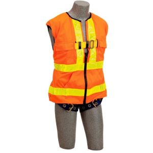 DBI-SALA® Delta™ Hi-Vis Reflective Workvest Harness - 2X-Large