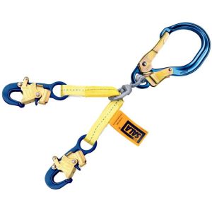DBI-SALA® Web Rebar/Positioning Lanyard with Swivel (Aluminum Rebar Hook)