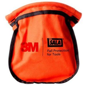 DBI-SALA Orange Canvas Self Closing Small Parts Pouch