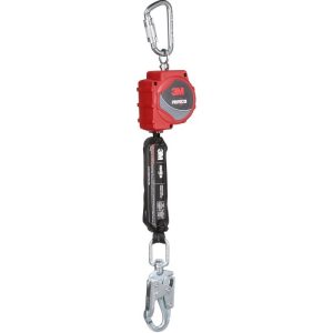 Protecta 11' Web Self Retracting Lifeline with Carabiner and Swivel Snap Hook