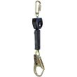 DBI-SALA 3100522 Nano-Lok Self Retracting Lifeline with Carabiner and Steel Rebar Hook, Web 6'