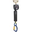 DBI-SALA 3100523 Nano-Lok Self Retracting Lifeline with Aluminum Carabiner, Web 6'